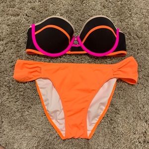 Victoria’s Secret pink bikini set 34B/ Small